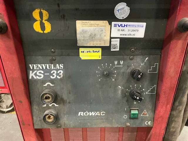 Rowac venvulas ks-33 mig lasapparaat - afbeelding 5 van  9