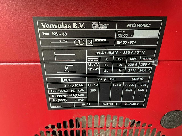 Rowac venvulas lasapparaat - afbeelding 2 van  10