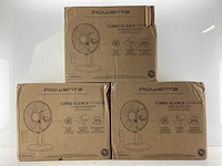 Rowenta - turbo silence extreme+ vu2750f0 - tafelventilator (3x) - afbeelding 1 van  3