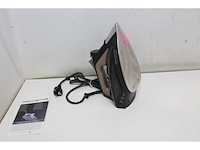 Rowenta dw6341d1 stoomstrijkijzer microsteam 400 hd 3de-zoolplaat 2500 w zwart, bruin - afbeelding 3 van  4