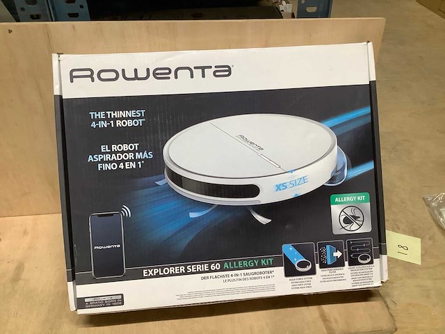 Rowenta explorer serie 60 robotstofzuiger - afbeelding 1 van  2