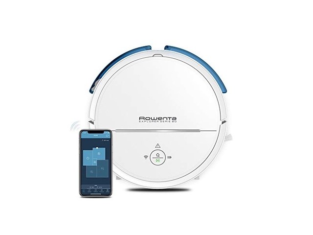 Rowenta explorer serie 80 rr7747wh robotstofzuiger wit - afbeelding 1 van  5