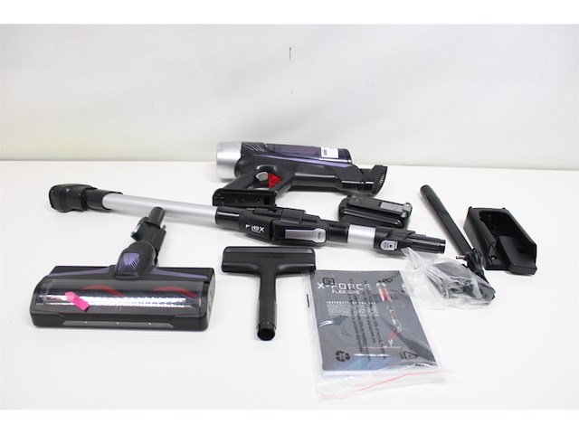 Rowenta rh2037wo xforce flex 9 steelstofzuiger zwart/paars - afbeelding 5 van  6