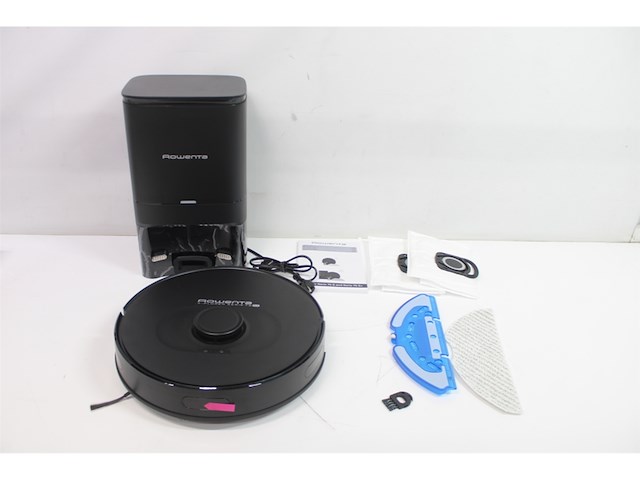 Rowenta rr8585 robotstofzuiger automatisch leegstation zwart - afbeelding 5 van  6