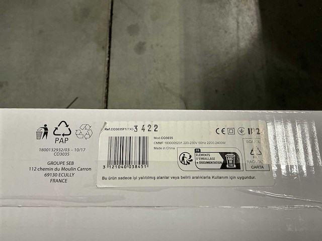 Rowenta vectissimo turbo 2400 - afbeelding 3 van  3