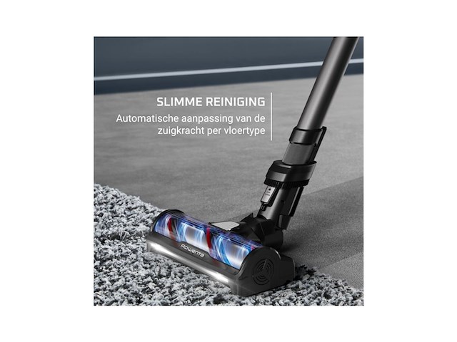 Rowenta x force flex12.60 neo rh9lc1 steelstofzuiger draadloos met dweilfunctie blauw/grijs - afbeelding 3 van  6