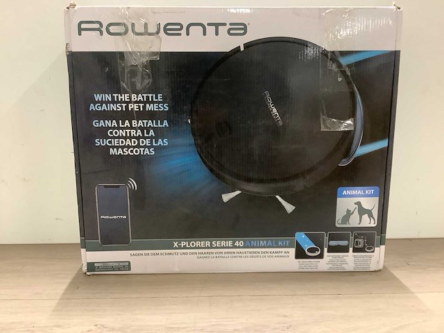 Rowenta x plorer serie 40 animal kit robotstofzuiger - afbeelding 2 van  6