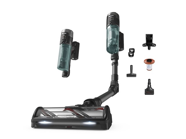 Rowenta xforce flex 12.60 neo rh9l42 steelstofzuiger groen - afbeelding 2 van  6