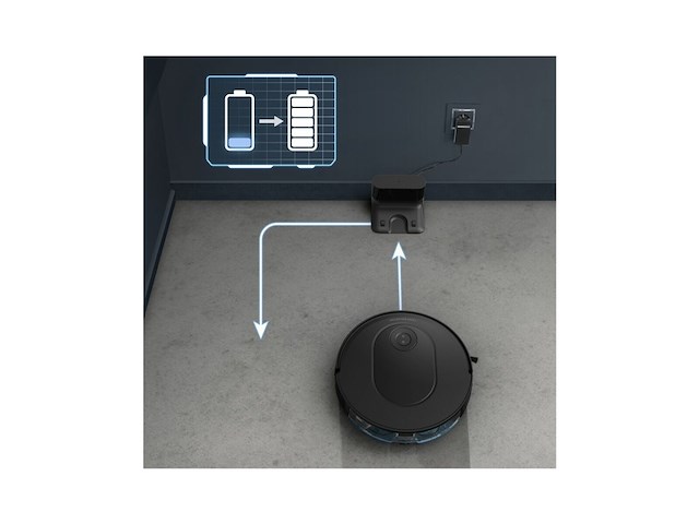 Rowenta xplorer serie 65 rr8l65 robotstofzuiger zwart - afbeelding 4 van  4