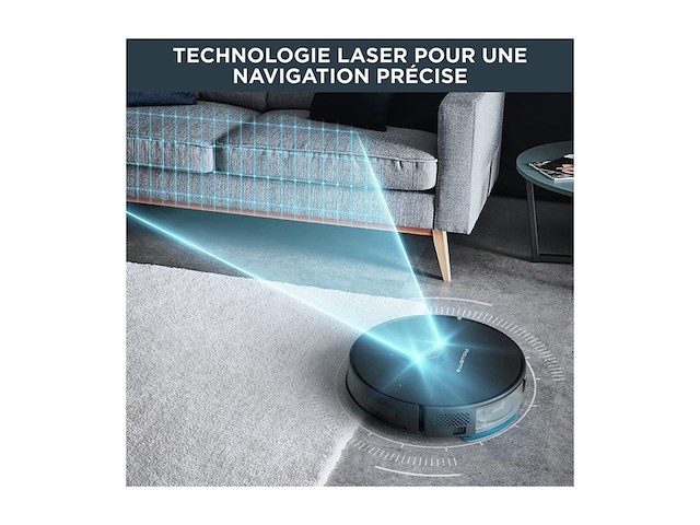 Rowenta xplorer serie 75 rr8585 robotstofzuiger automatisch leegstation zwart - afbeelding 4 van  6