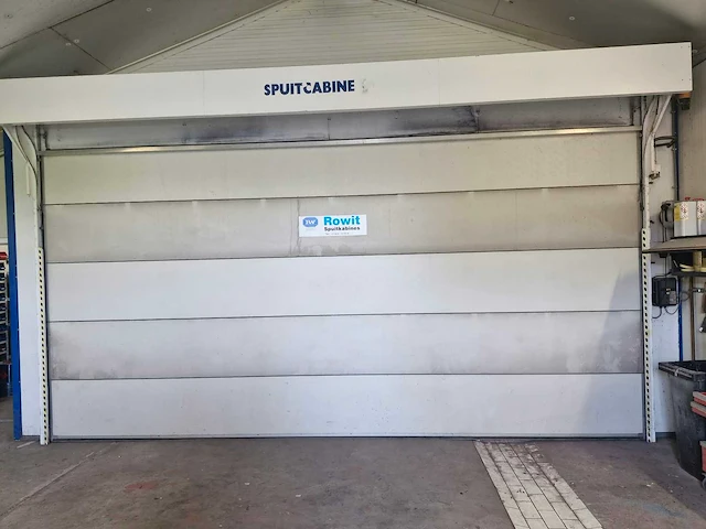 Rowit spuitcabine schilder cabine - afbeelding 4 van  6
