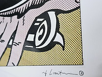 Roy lichtenstein - ''foot and hand'' - lithograaf - afbeelding 3 van  6