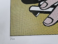 Roy lichtenstein - ''foot and hand'' - lithograaf - afbeelding 4 van  6