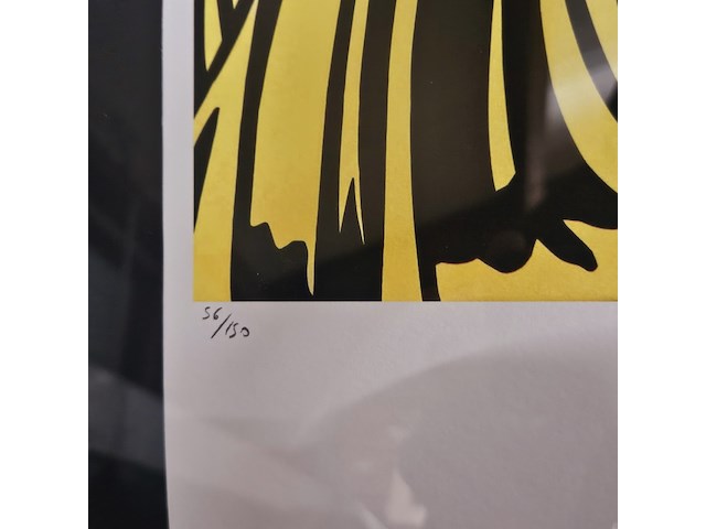 Roy lichtenstein - ''girl in mirror'' lithograaf - afbeelding 4 van  6