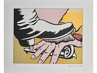 Roy lichtenstein - litho - 35 x 50