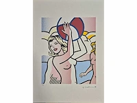 Roy lichtenstein - litho - 50 x 35