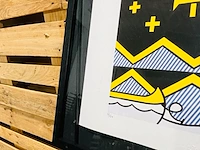 Roy lichtenstein lithograaf - gesigneerd met certificaat - afbeelding 3 van  7