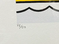 Roy lichtenstein lithograaf - gesigneerd met certificaat - afbeelding 5 van  7