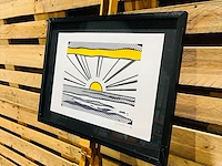 Roy lichtenstein lithograaf - gesigneerd met certificaat