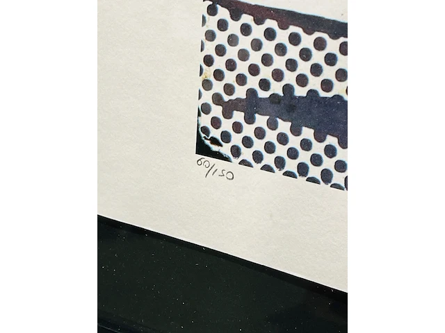 Roy lichtenstein lithograaf - gesigneerd met certificaat - afbeelding 4 van  6
