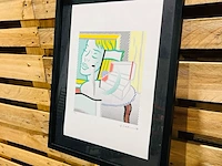 Roy lichtenstein lithograaf - gesigneerd met certificaat
