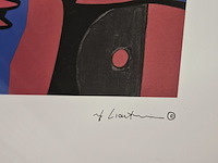 Roy lichtenstein lithograaf ''despair'' - limited edition - afbeelding 3 van  6