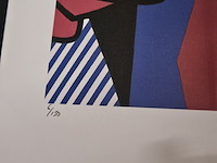 Roy lichtenstein lithograaf ''despair'' - limited edition - afbeelding 4 van  6