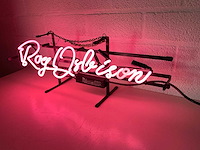 Roy orbison glas neon decoratie - afbeelding 1 van  4