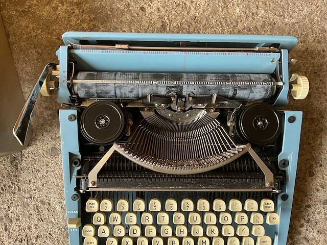 Royal blue typemachine - afbeelding 2 van  4