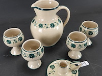 Royal boch?. schenkkan met kelkkommen en kandelaar - afbeelding 3 van  5