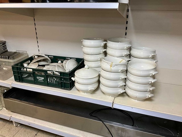 Royal boch soepterrines met deksel (27x) - afbeelding 1 van  2