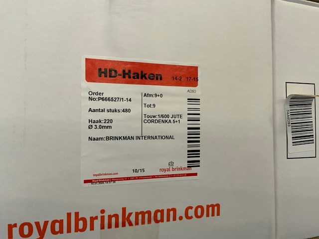 Royal brinkman valent hook hd gewas binders haken (3860x) - afbeelding 2 van  13