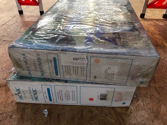 Royal camping koffer picnic tafel (3x) - afbeelding 2 van  3