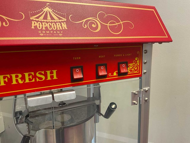 Royal catering rcpw-16.3 popcorn machine - afbeelding 3 van  6