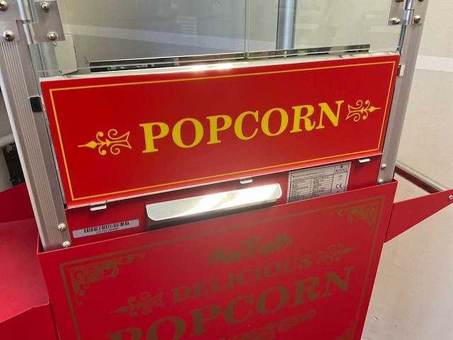 Royal catering rcpw-16.3 popcorn machine - afbeelding 4 van  6
