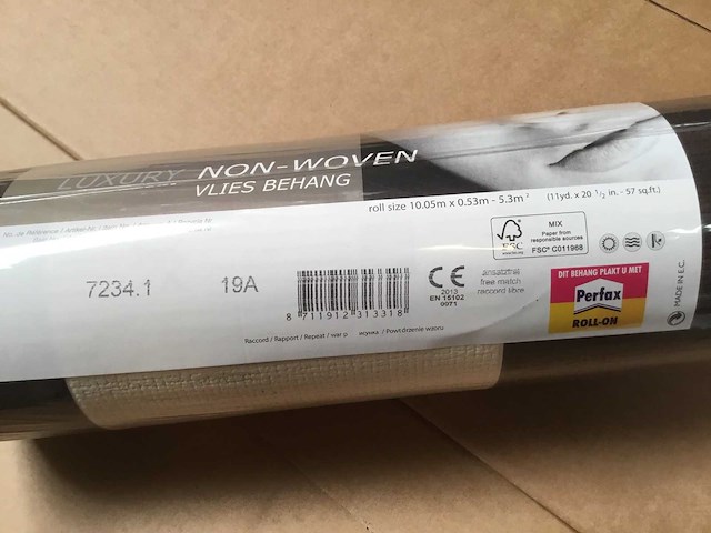 Royal dutch exp behang schuim op vlies streep behang (312x) - afbeelding 3 van  3