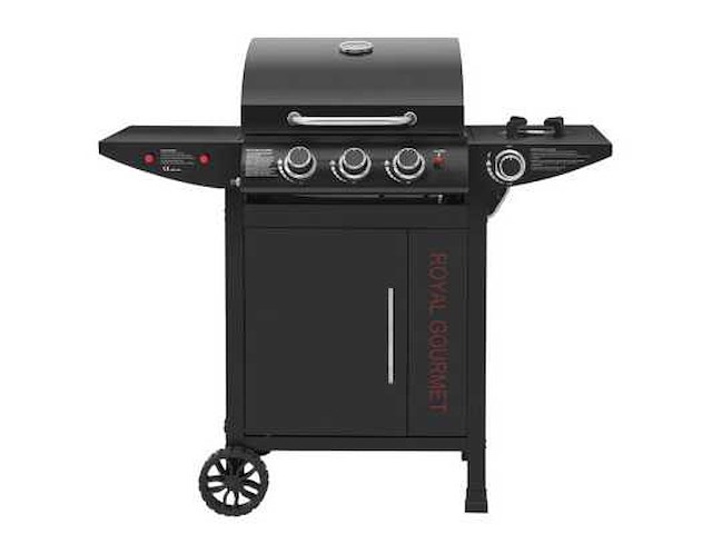 Royal gourmet gh302b-f gasbarbecue met 3+1 branders - afbeelding 1 van  4