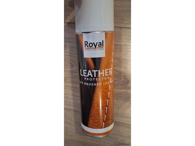 Royal leather protector for brushed leather - 5 spuitbussen á 500ml - afbeelding 1 van  2