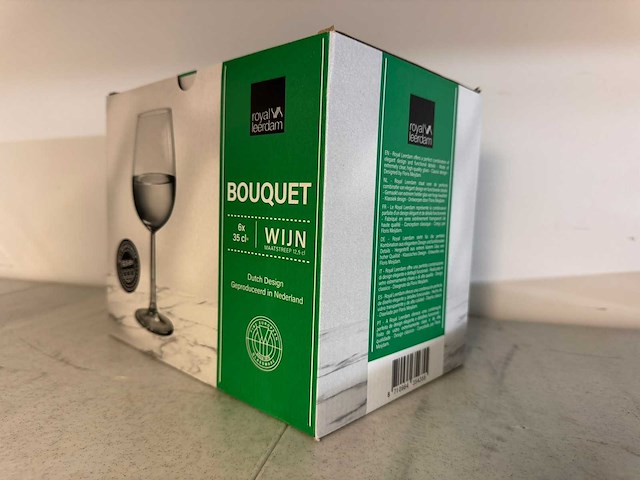 Royal leerdam - bouquet - doos wijnglazen (4x) - afbeelding 2 van  2