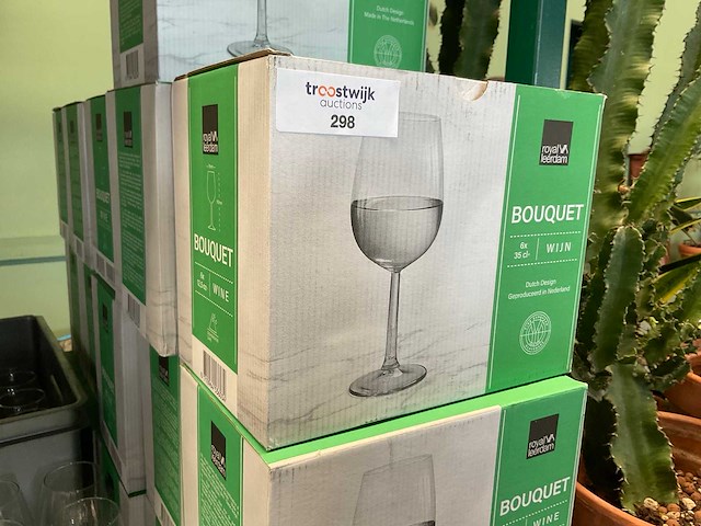 Royal leerdam bouquet wijnglas (136x) - afbeelding 4 van  4