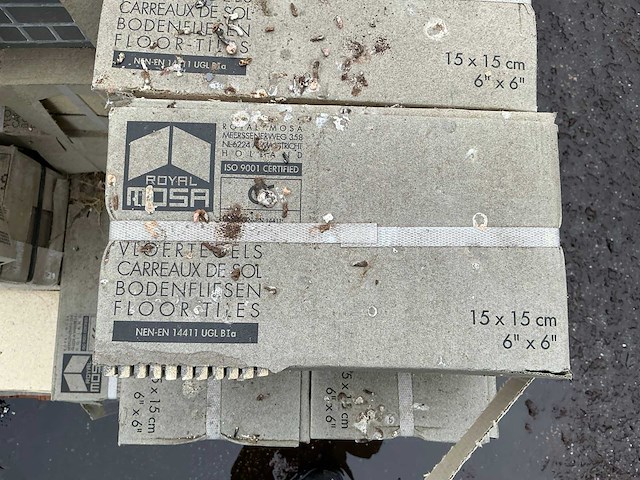 Royal mosa - 15x15 cm - 16 m2 - wandtegels - afbeelding 5 van  6