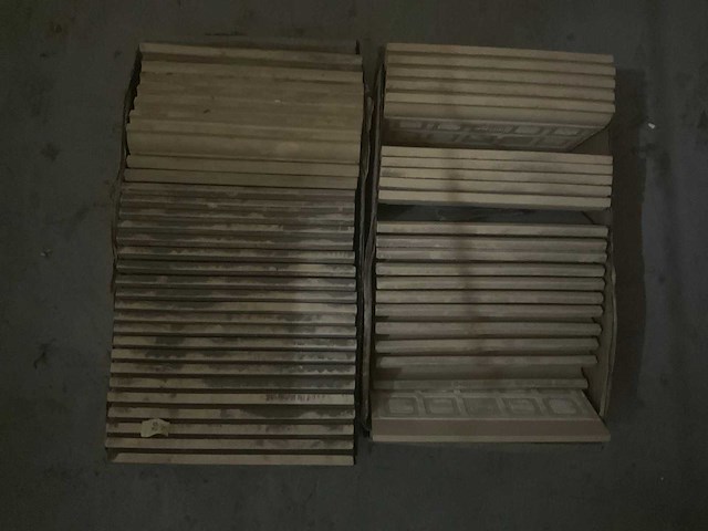 Royal mosa holplint tegel geel 14,5x8 cm (50x) - afbeelding 6 van  6