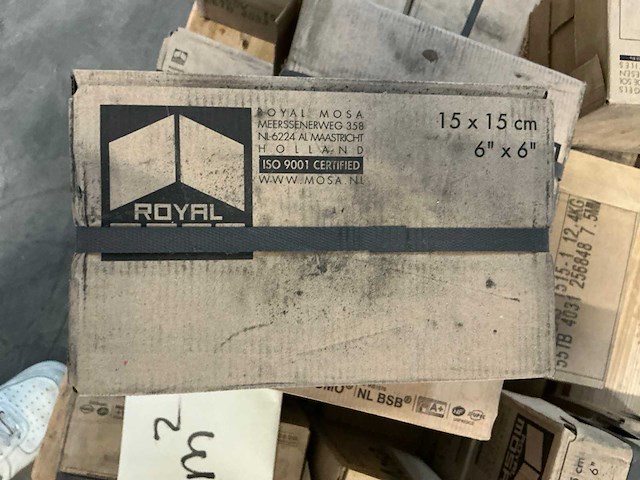 Royal mosa vloertegel 15x15cm (16m2) - afbeelding 4 van  4