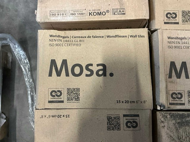 Royal mosa wandtegel 15x20cm (64m2) - afbeelding 4 van  4