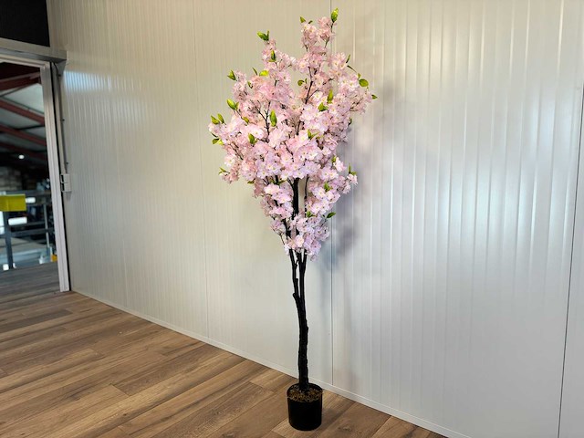 Royal pachira kersen bloesem kunstboom - afbeelding 11 van  18