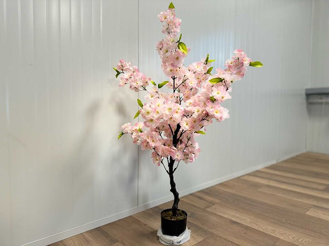 Royal pachira kersen bloesem kunstboom - afbeelding 9 van  16