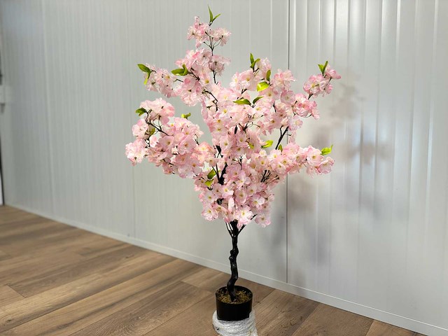 Royal pachira kersen bloesem kunstboom - afbeelding 10 van  16