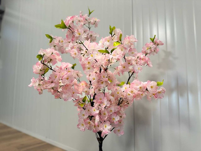 Royal pachira kersen bloesem kunstboom - afbeelding 12 van  16