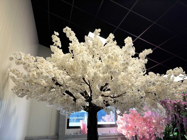 Royal pachira kersen bloesem kunstboom - afbeelding 3 van  25