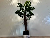 Royal pachira monsteria deliciosa kunstboom - afbeelding 15 van  16